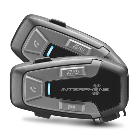Kypäräpuhelinjärjestelmä Interphone U-Com 6R Musta