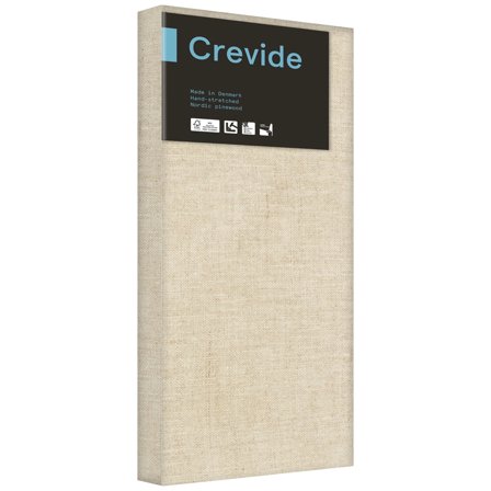 3D Deep Edge Canvas Natural linen 50x20