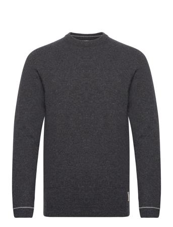 Cameron O-Neck Knit Grey Fat Moose