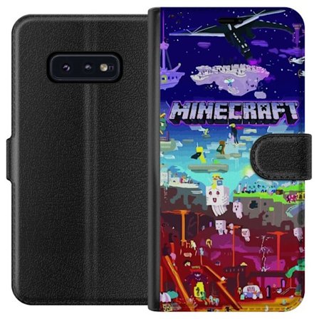 Kompatibelt Plånboksfodral till Samsung Samsung Galaxy S10e Minecraft