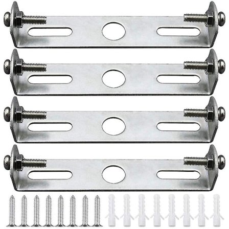 4 stk. Loftlampe Beslag 105mm Hængende Lys Tilbehør Loft Lysekrone Loftlampe Baseplade Loftlampe Plader Pladeholdere Og Acc