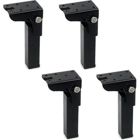 4 stk. sammenleggbare bordben 300 mm høyde Jernlås hengsler 90 graders sammenleggbare skrivebordsben