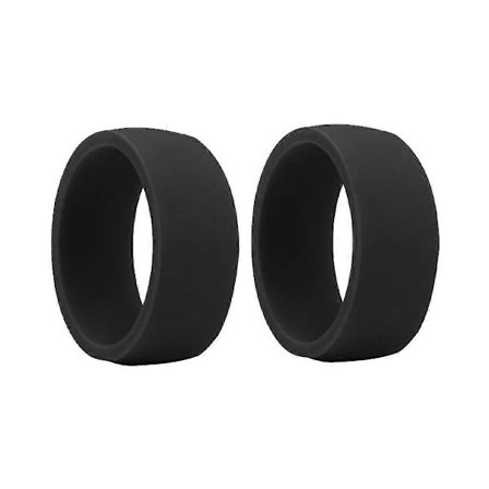 8,7 mm Populära Silikonringar för Män och Kvinnor, Silikon Vigselring, Miljövänlig Utomhus Sport Ring X2 8