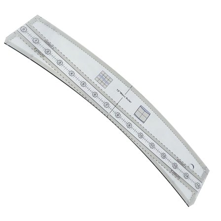 Wave Quilt linjal DIY Craft Stencil Cut On Vik Mall Sy Wave Edge Linjal