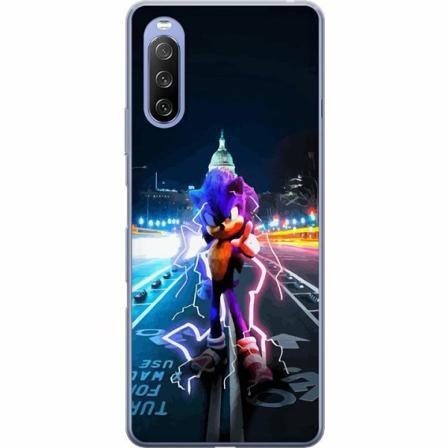 Sony Xperia 10 Iii Genomskinligt Skal Sonic The Hedgehog