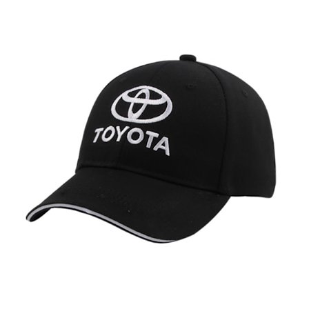 Toyota Logo Broderet Kasket - Sort