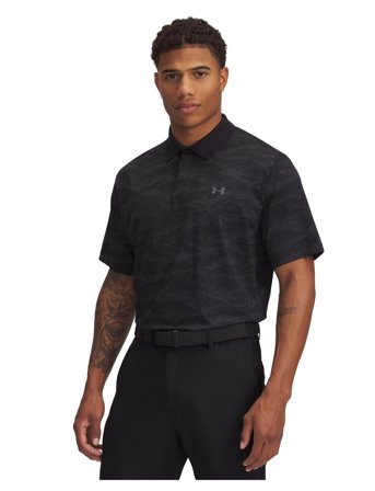 Under Armour Ua Drive Chill Printed Polo - Black - S