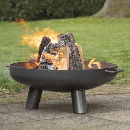 Esschert Design Eldskål 60 Cm Stål Svart