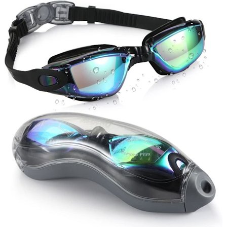 Svømmebriller, Svømmebriller Ingen Lekkasje Full Beskyttelse Voksen Menn Kvinner Ungdom