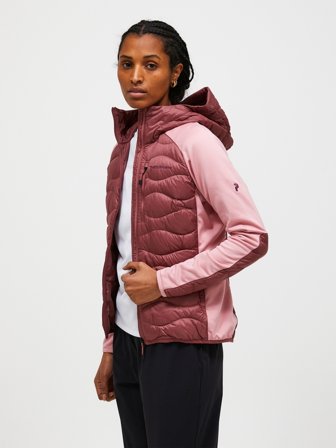 Helium Hybrid Down Hood Jacket Women