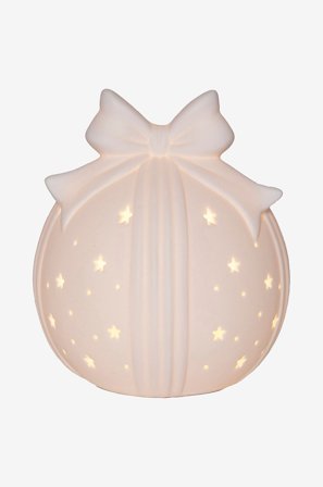 Star Trading - Dekoration Rozy 14cm - Vit - Julpynt - Från Homeroom