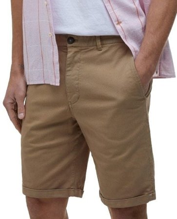 Barbour M's Washed Twill Chino Shorts Olive