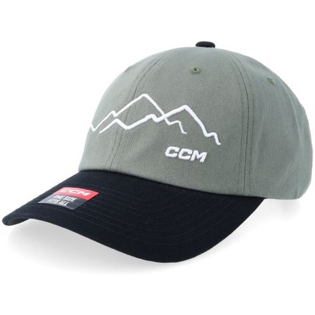 CCM - Grön unconstructed Keps - Winter Collection Baseball Cap Vetiver Dad Cap @ Hatstore