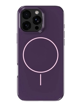 Holdit Mono Case Magsafe Iphone 16 Pro Max - Purple - IPHONE 16PRO MAX