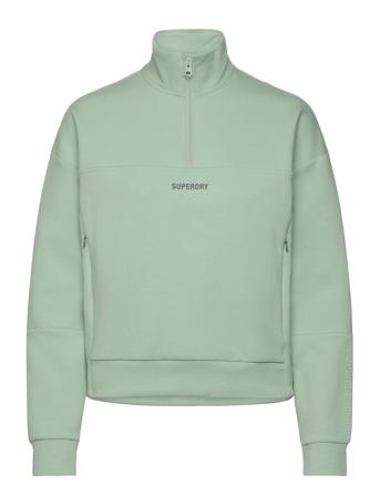 Sport Tech Relaxed Half Zip Sport Sweat-shirts & Hoodies Sweat-shirts Green Superdry Sport