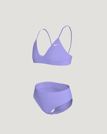 Nike Nike Essential Triangle Bikini Set Lila Bademode/Bademäntel Mädchen - Kids Brand Store