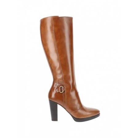 Nerogiardini, Heeled Boots Brązowy, Kobieta, Rozmiar: 38 EU
