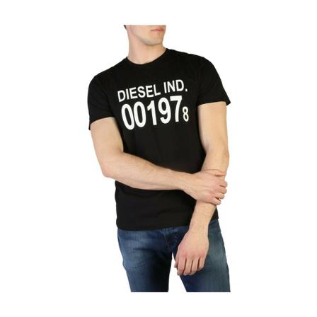 Diesel, T-Diego_00Sasa t-shirt Czarny, Mężczyzna, Rozmiar: L