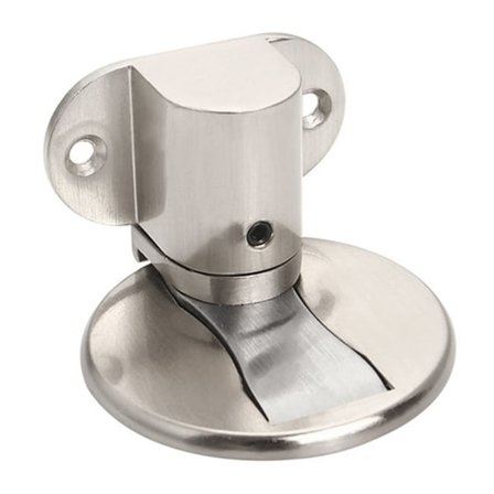 Gulvmonteret dørstopper, magnetisk usynlig dørstopper, nem installation uden boring, magnetisk dørholder forhindrer kollisioner (livstid