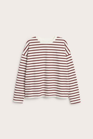Kappahl | Top w paski | Czerwony