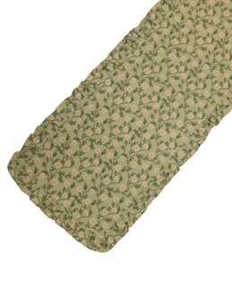 Bordslöpare Fanny småblommig med volang Grön - Redlunds