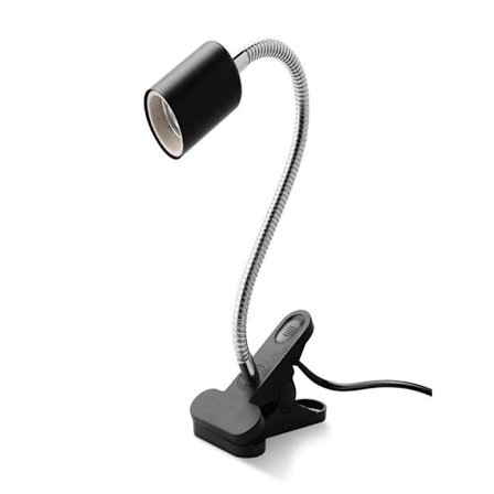 Justerbar Reptillampe med Svanenhals, Stabilt Stativ -