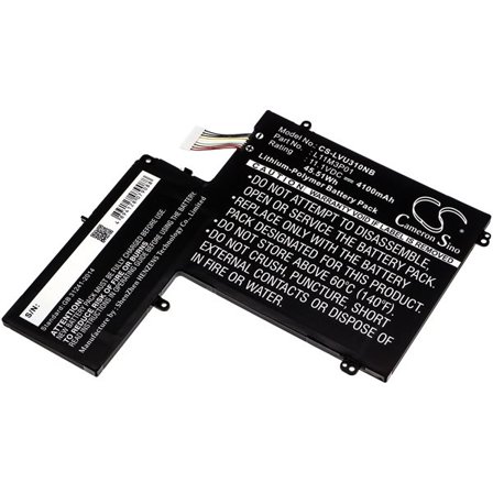 Batteri til bærbar PC for Lenovo IdeaPad U310, IdeaPad U310-ITH og andre.