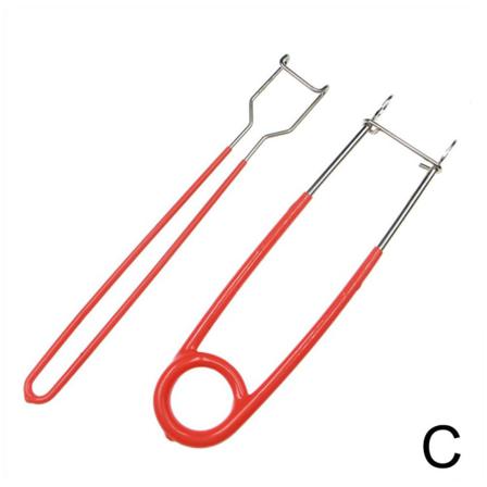 Fiske Avkrokningssats Krokborttagare Lure Set Stål Thunder Frog