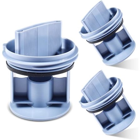 3-osainen nukkapesukoneen suodatin, pesukoneen suodatin, pesukoneen suodatin