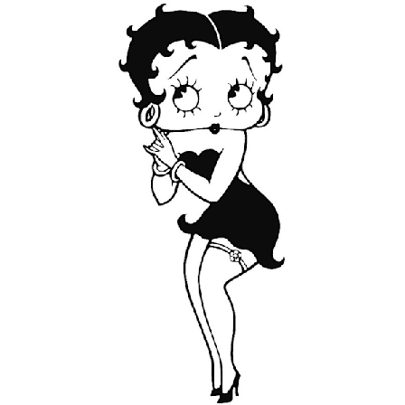Väggdekor - Betty Boop