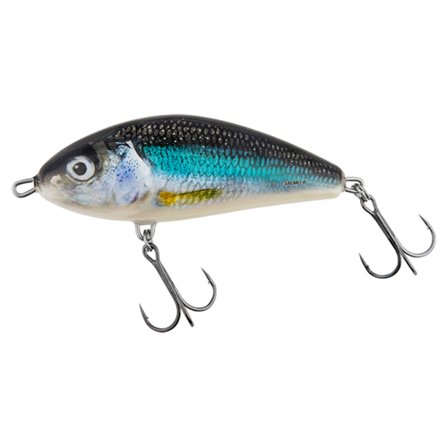 Salmo Fatso Floating 12cm - Spotted Holo Smelt