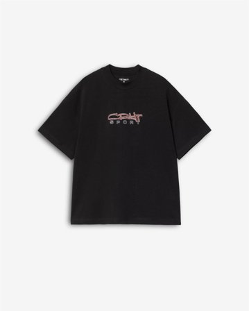 S/S LYNTOS T-SHIRT - BLACK L