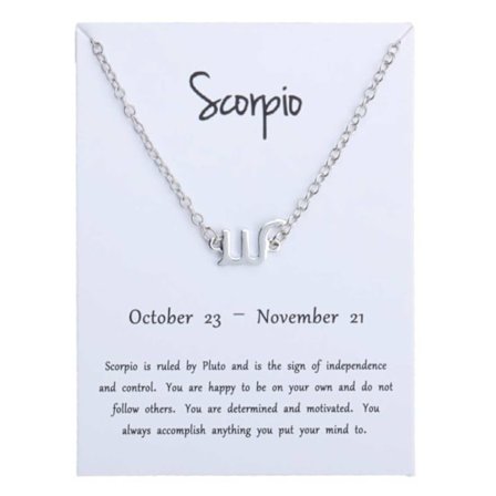 Lahjarannekoru Zodiac Sign Skorpioni Skorpioni -rannekoru hopea