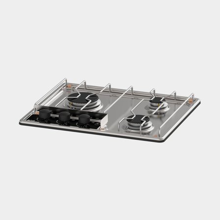 Gas cooker / hob Eno, with spark ignition, 3 burners