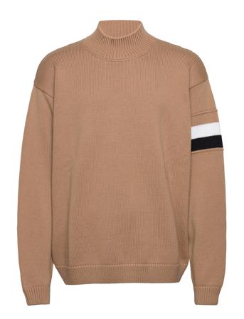 Lerio Knitwear Turtlenecks Beige BOSS