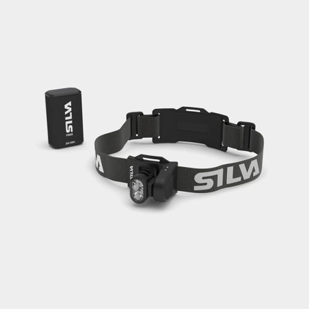 Headlamp Silva Free 1200 S, 1200 lumen, rechargeable via USB, black