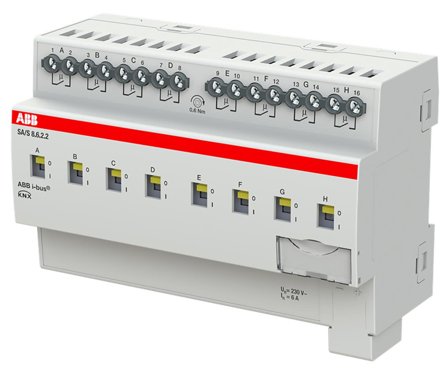 ABB 2CDG110255R0011 Tulo-/lähtöyksikkö KNX, 230 V, 6 A Kytkinliitäntöjen enimmäismäärä: 8, Sähkön jakelu & virrantuotto