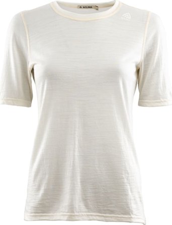 Aclima LightWool Undershirt T-shirt Woman Women short-sleeved sweaters White XL