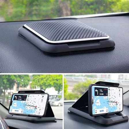 Auton puhelinteline, matkapuhelimen pidike, liukumaton silikoninen imukuppi, yleismaailmallinen auton puhelinteline, älypuhelimen pidike