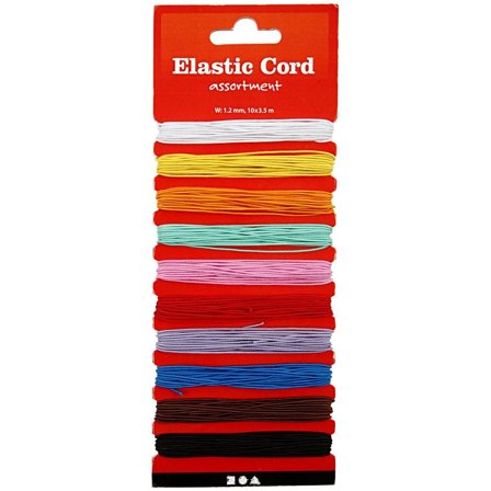 Elastic jewellery thread 10 x 3.5 m