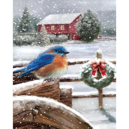 30 x 40 cm, snelandskab Diamond Painting Diamond Broderi Maleri