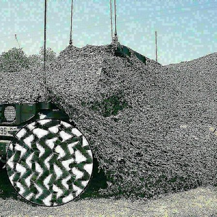 4m*6m Kamuflasjenett for jakt/skyting, kamuflasjedekke, militærcamping, skognett