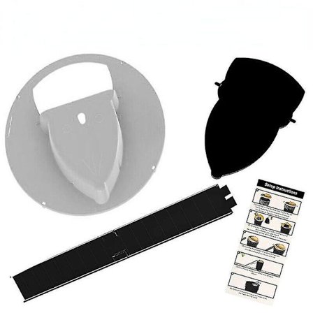 Automatisk nulstillende musefælde genanvendelig smart muse- og rottefælde flip slide spand lågfælde dræberværktøj rottefælde