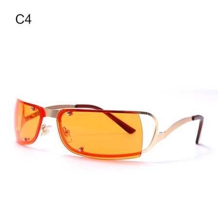 Wrap Around Solglasögon Kvinnor Män Punk Solglasögon Solglasögon Glasögon UV400 Glasögon