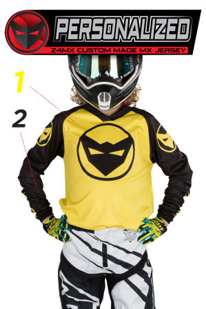 Gepersonaliseerde Crosstrui Kinderen 24MX PURE