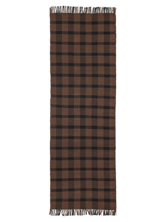 Haven 80X250 Small Black/Brown Runner Rug