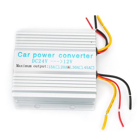 240W DC 24V - 12V auton muuntaja 20A säädin Step Down muuntaja Virtalähde