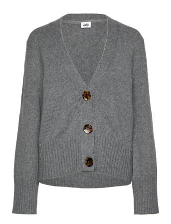 Wrenley Cardigan Tops Knitwear Cardigans Grey Twist & Tango