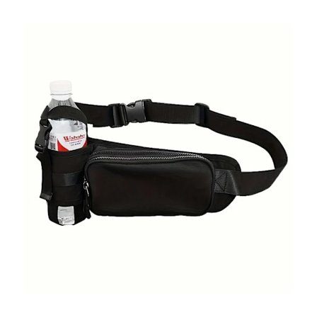 Herre- og dame-tasker til taljen med vandflaskeholdere, justerbare sportstasker til taljen, vandtætte, velegnede til løb og udendørs træning