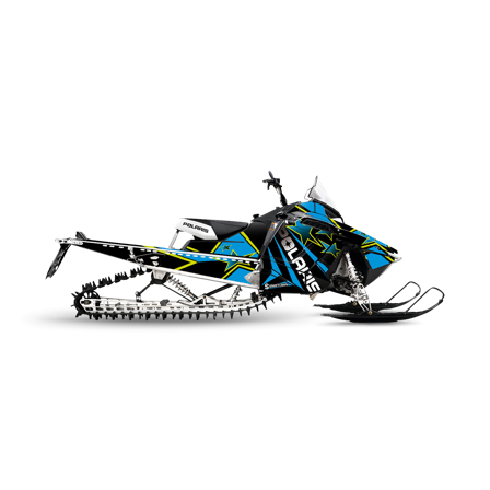 Tarrasarja SweTown Star Attack - Sininen - Polaris 800 Switchback Assault 2011-2016